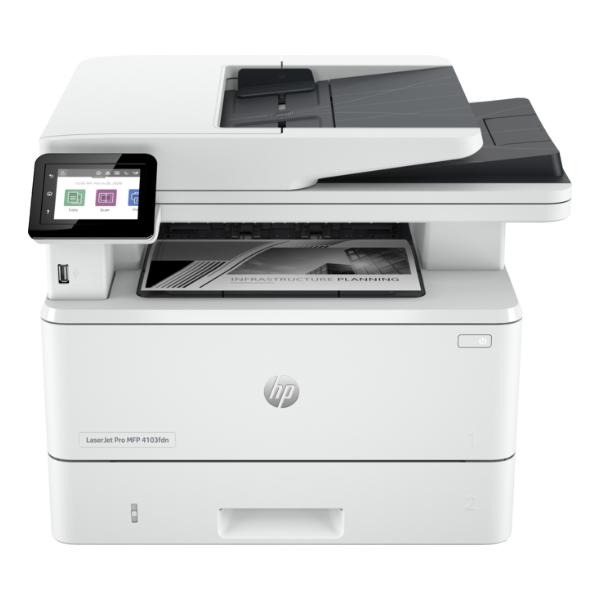 Imprimante multifonction HP LaserJet Pro 4103fdn 2Z628A réseau