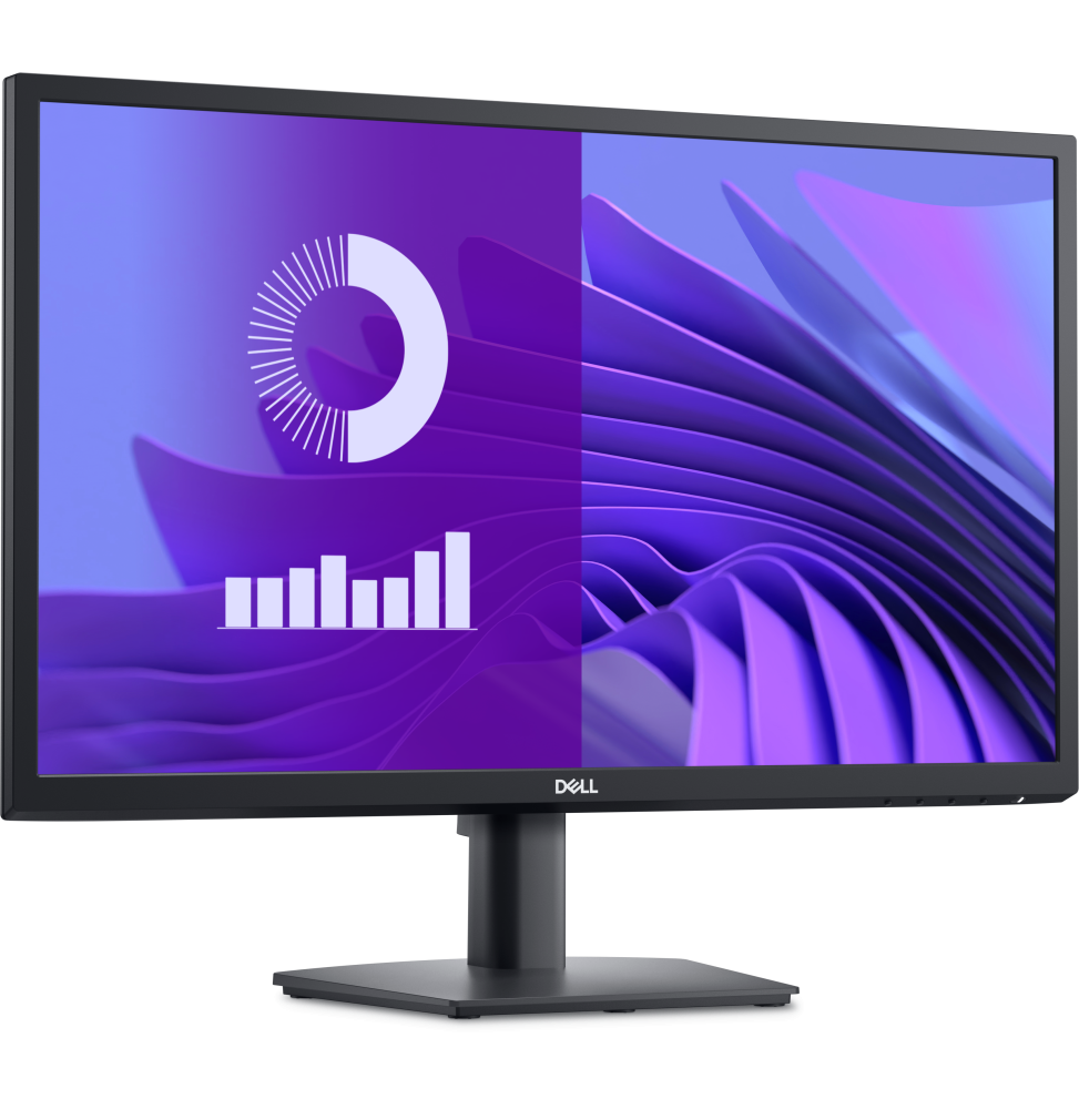 Moniteur professionnel Écran Dell E2425H 24 pouces Full HD noir avec DisplayPort et VGA