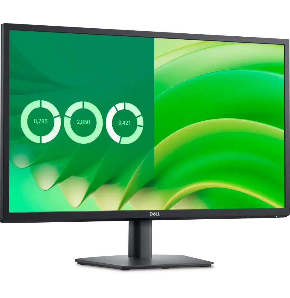 Moniteur professionnel Écran Dell E2725H 27 pouces Full HD noir avec DisplayPort et VGA