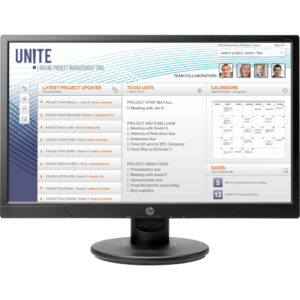 Moniteur HP V214a 20.7-In Full HD avec haut-parleurs intégrés 1FR84AS