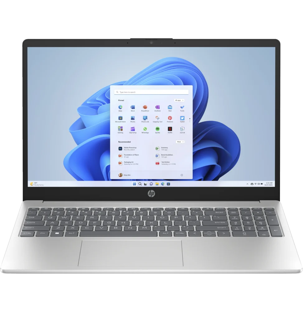 HP 15 i5 9D6W0EA Silver - PC Portable performant au Maroc