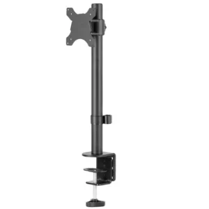 Support moniteur à bras unique OPE-3 articulé ergonomique pour écran PC noir fixation bureau