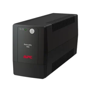 Onduleur CURSOR 650VA noir compact avec régulateur de tension automatique AVR et protection contre les surtensions pour PC