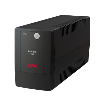 Onduleur CURSOR 650VA noir compact avec régulateur de tension automatique AVR et protection contre les surtensions pour PC