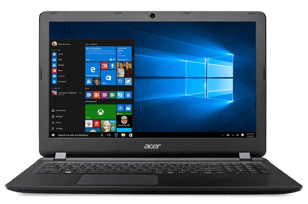 Ordinateur portable Acer NoteBook ES1-572-55C9 écran 15.6 pouces i5-7200 4Go RAM 1To HDD noir Linux