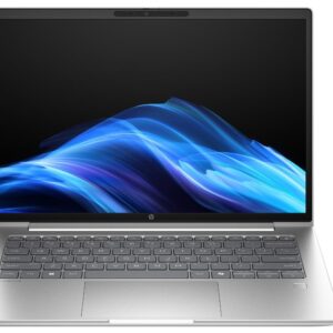Laptop HP ProBook Maroc série CW5V9EA argent de 14 pouces avec processeur Intel Ultra 5, 8Go de RAM et 512Go SSD.