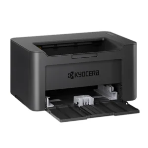 Imprimante Kyocera MA2000w multifonction monochrome blanche avec scanner à plat, connectivité Wi-Fi et design compact pour bureau
