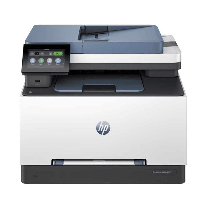 Imprimante multifonction couleur HP Color LaserJet Pro MFP 3303sdw avec écran tactile 4,3 pouces, chargeur de documents et connectivité Wi-Fi HP Color LaserJet 3303sdw.