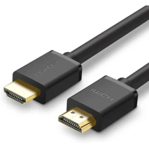 Câble HDMI 5 mètres haute vitesse noir pour connexion écran moniteur projecteur ordinateur