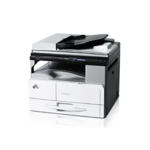 Copieur Ricoh MP 2014ad multifonction laser monochrome A3 avec chargeur automatique de documents ADF, bac papier frontal et écran de contrôle intuitif