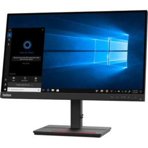 Moniteur Lenovo ThinkVision S22e-20 écran 21.5 pouces Full HD dalle VA bordures fines noir professionnel