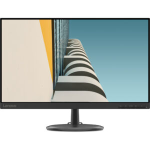 Moniteur Lenovo C24-20 écran 23.8 pouces Full HD dalle VA bordures fines noir professionnel avec HDMI et VGA