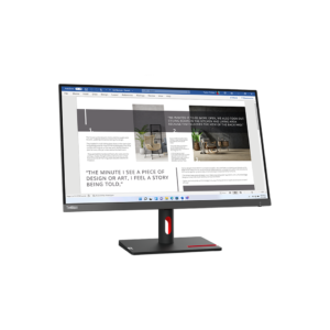 Écran Lenovo S27i-30 moniteur 27 pouces Full HD dalle IPS bordures ultra-fines noir professionnel avec port HDMI
