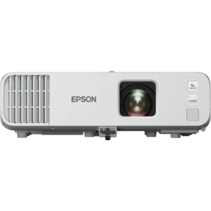 Vidéoprojecteur laser Full HD Epson L260F blanc haute luminosité 4600 lumens avec technologie 3LCD et connectivité sans fil pour affichage dynamique