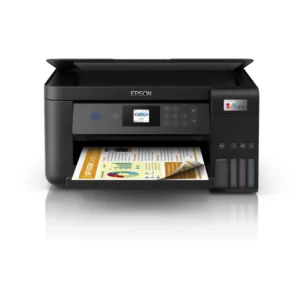 Imprimante multifonction couleur Epson EcoTank L4260 avec réservoirs d'encre frontaux et impression recto-verso automatique