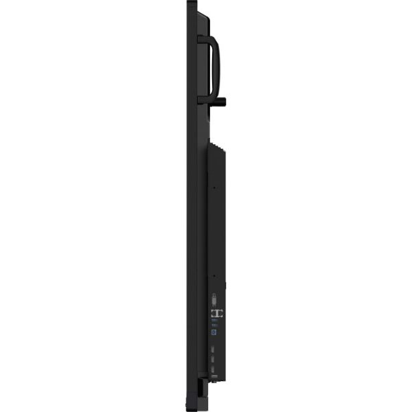 Écran interactif IIYAMA ProLite 65 pouces 4K UHD noir avec surface tactile 20 points, dalle anti-reflet et stylets de précision