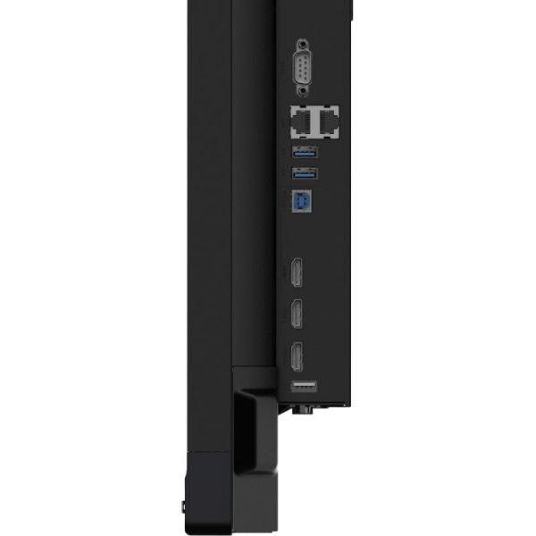Écran interactif IIYAMA ProLite 65 pouces 4K UHD noir avec surface tactile 20 points, dalle anti-reflet et stylets de précision