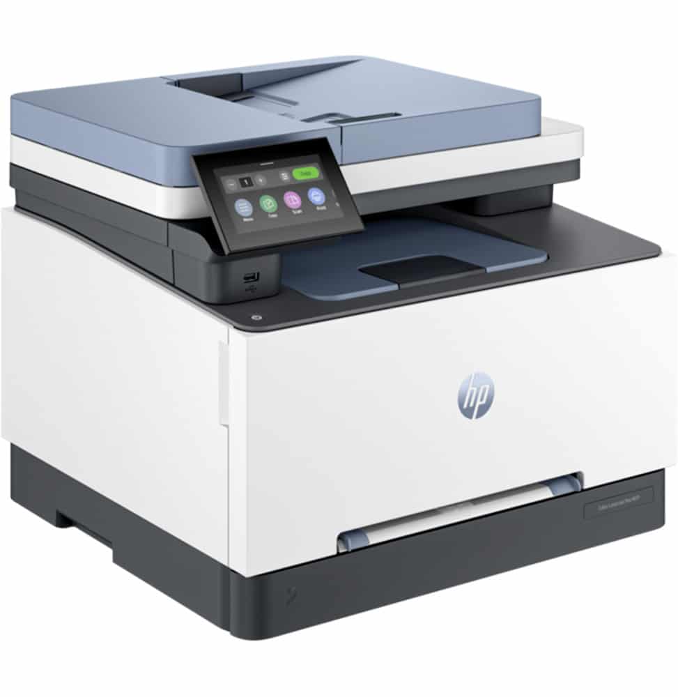 Imprimante multifonction couleur HP Color LaserJet Pro MFP 3303sdw avec écran tactile 4,3 pouces, chargeur de documents et connectivité Wi-Fi HP Color LaserJet 3303sdw.