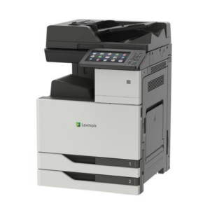 Imprimante Lexmark CX921de multifonction couleur grand format A3 et SRA3 avec écran tactile e-Task 25 cm, bacs papier haute capacité et scanner professionnel