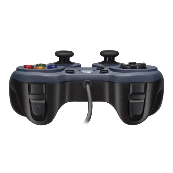 Manette de jeu F310 de Logitech pour PC avec disposition classique des boutons, croix multidirectionnelle flottante et connectivité USB filaire référence 940-000135.