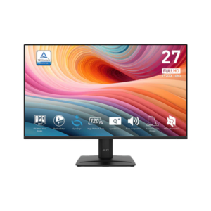 Écran MSI 120Hz de 27 pouces avec dalle IPS Full HD, bords ultra-fins et protection oculaire pour le bureau