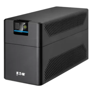 Onduleur Eaton 5E 1600 USB G2 noir haute puissance avec 6 prises IEC C13, port de communication USB et régulation automatique de tension