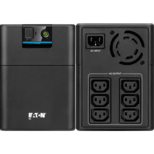 Onduleur Eaton 2200VA USB G2 noir haute performance avec 6 prises IEC C13 et technologie Line-interactive pour serveurs et stations de travail