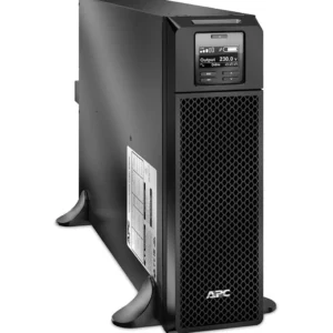 Onduleur professionnel APC 5000VA haute performance noir protection électrique serveurs et réseaux