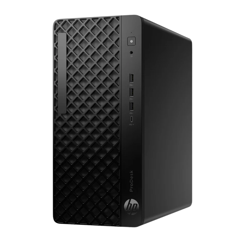 Unité centrale HP ProDesk 4 TWR G1i référence CW3G5EA avec processeur Intel Ultra 5, 16Go RAM et 512Go SSD format tour noire professionnelle HP CW3G5EA Maroc.