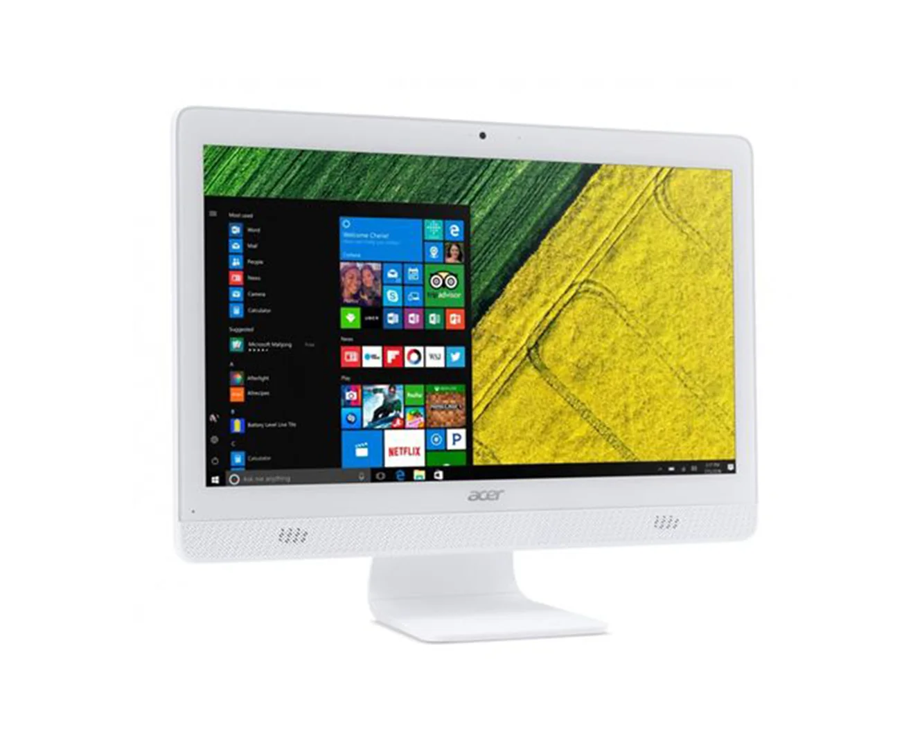 Ordinateur Tout-en-un Acer Aspire AC20-720 écran 19.5 pouces 4Go RAM 1To HDD noir avec clavier et souris USB