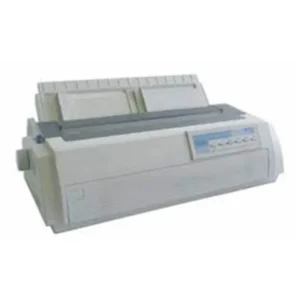Imprimante matricielle à impact Compuprint 3056N noir et blanc avec port réseau Ethernet et haute vitesse pour formulaires continus