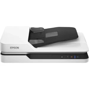 Scanner de documents hybride Epson WorkForce DS-1630 avec chargeur automatique de 50 feuilles et vitre à plat pour supports fragiles