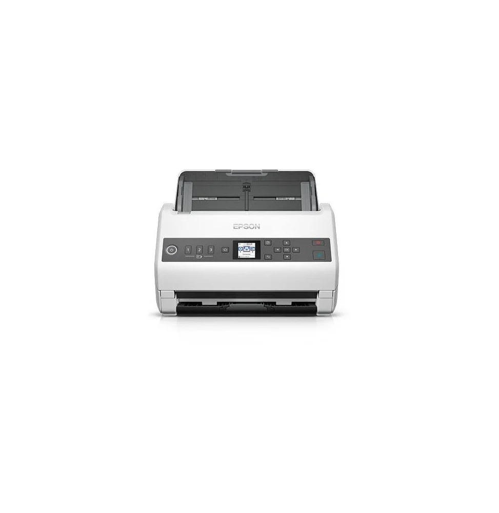 Scanner Epson WorkForce Maroc série B11B259401 de documents réseau couleur avec écran LCD et chargeur automatique de 100 feuilles.
