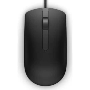 Souris optique filaire Dell MS116 noire avec capteur LED 1000 DPI et connectivité USB référence MS116.