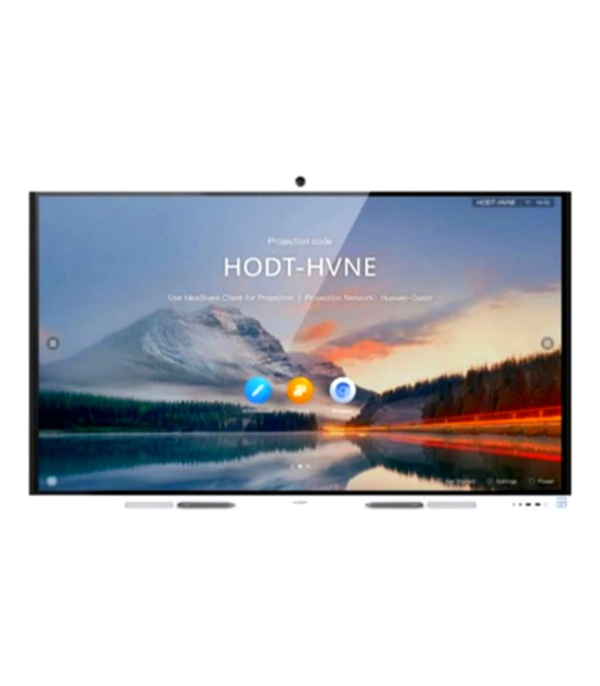 Écran interactif Huawei IdeaHub B2 de 86 pouces avec résolution 4K, caméra intelligente et système audio pour visioconférence
