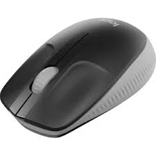 Souris sans fil Logitech M190 Full-size coloris Mid Grey avec design profilé ergonomique, connexion USB 2.4 GHz et autonomie de 18 mois référence 910-005906