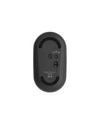 Souris sans fil Logitech Pebble 2 M350s coloris Tonal Graphite avec design extra-plat, technologie SilentTouch et double connectivité Bluetooth/Logi Bolt référence 910-007015.