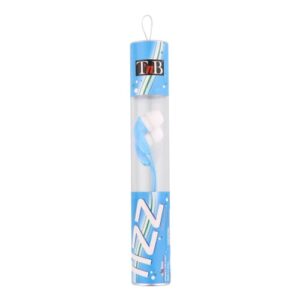 Écouteurs Filaires Maroc série CSFIZZBL de marque T'nB modèle FIZZ bleu avec microphone intégré, prise Jack 3.5mm et embouts confortables.