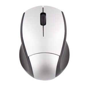 Souris Sans Fil Maroc série MM240GR de marque T'nB modèle MINY gris anthracite, format ultra-compact avec capteur optique 1000 DPI et récepteur nano USB.