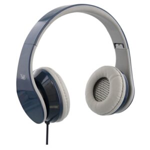 Casque Audio Filaire Maroc série CSSTREAMBL de marque T'nB modèle STREAM bleu avec arceau ajustable, design moderne et connectique Jack 3.5mm.