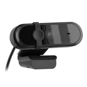 Visioconférence Maroc série WCAM2K de marque T'nB modèle Quad HD 2K avec autofocus, double microphone intégré et volet de confidentialité pour PC et Mac.