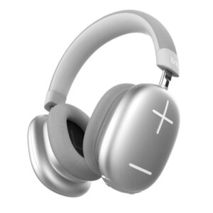 Casque Bluetooth Nomade Maroc série CBBOUNCE2SL de marque T'nB modèle BOUNCE 2 gris avec arceau pliable et technologie sans fil haute performance.