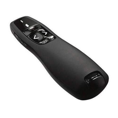 Pointeur laser sans fil Omega pour présentations PowerPoint. Télécommande de présentation la moins chère au Maroc chez Devink pour conférences et cours.
