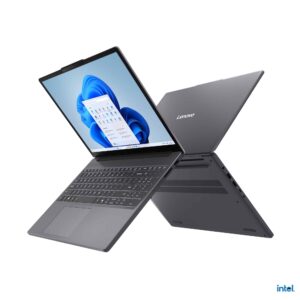 Boutique Lenovo Maroc avec le laptop IdeaPad Slim 3 15IRH10 (83K100E6FE) Luna Grey, processeur Core i5-13420H, 8 Go de RAM et SSD 512 Go pour une performance bureautique fluide.
