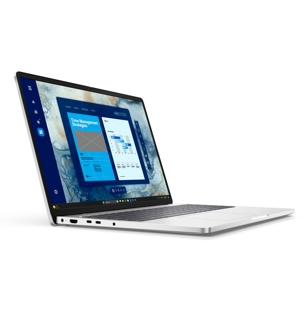Vente Dell Maroc avec le laptop professionnel 921541-PC16250/MA, écran 14 pouces, processeur Core Ultra 7-255U, 16 Go de RAM et SSD 512 Go sous Ubuntu.
