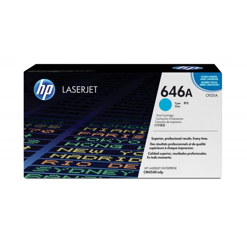 Cartouche de toner HP 117A Cyan (W2071A) originale pour imprimante HP Color Laser 150 et MFP 178/179 au meilleur prix au Maroc.