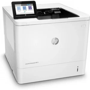 Imprimante Laser Monochrome HP LaserJet Enterprise M611dn haute performance avec sécurité renforcée au meilleur prix au Maroc.