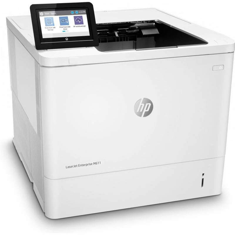 Imprimante Laser Monochrome HP LaserJet Enterprise M611dn haute performance avec sécurité renforcée au meilleur prix au Maroc.