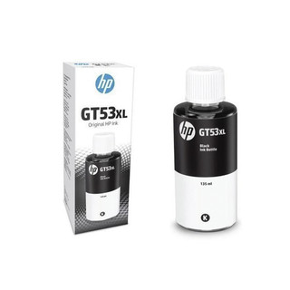 Bouteille d'encre HP GT53 Noir (1VV21AE) originale 135 ml pour imprimantes HP Smart Tank au Maroc. Le consommable de recharge noir haute capacité le moins cher chez Devink.
