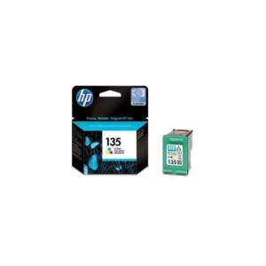 Cartouche d'encre HP 135 Trois couleurs (C8766HE) originale pour imprimante HP Photosmart au Maroc. Consommable HP couleur au prix le moins cher chez Devink.